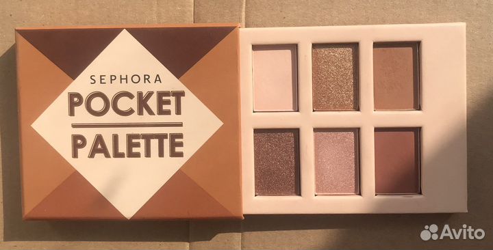 Палетка теней sephora pocket palette