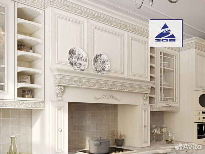 Кухня из массива в итальянском стиле на заказ