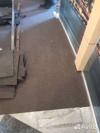 Ковролин плиточный