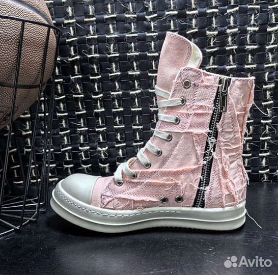 Кеды Rick Owens Ramones Slashed