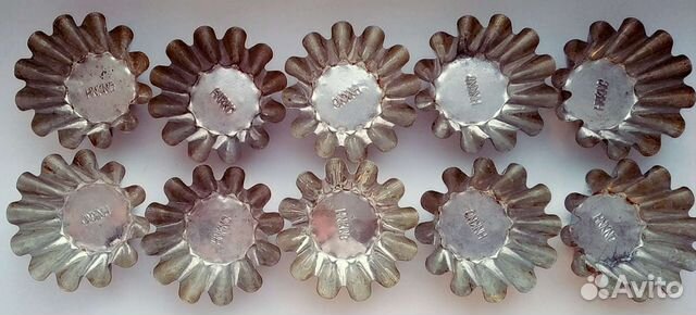 Формы для выпечки кексов корзинок