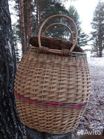 Корзина плетеная