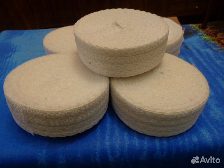 Кружева, тесьма остатки от рукоделья