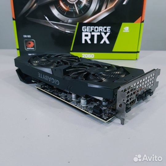 Видеокарта gigabyte GeForce RTX 2060 6Gb