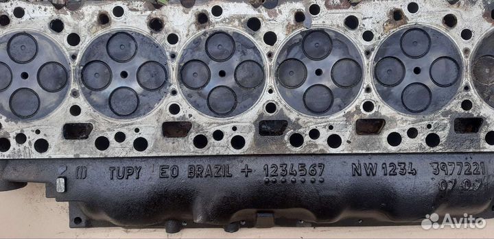 Гбц камаз cummins камминз 6ISBe 6.7