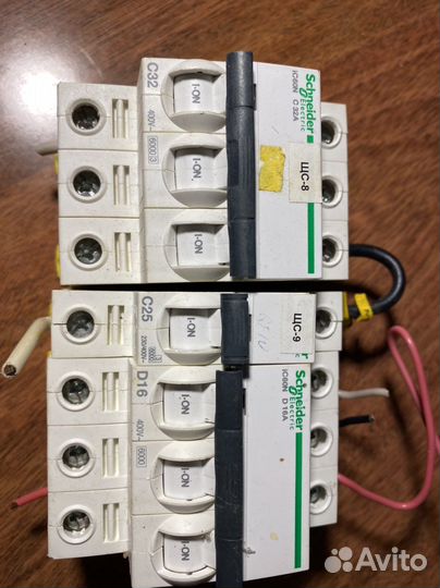 Автоматические выключатели