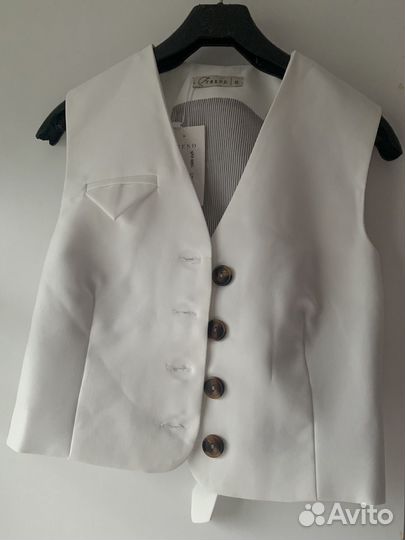 Костюм женский жилет и брюки палаццо