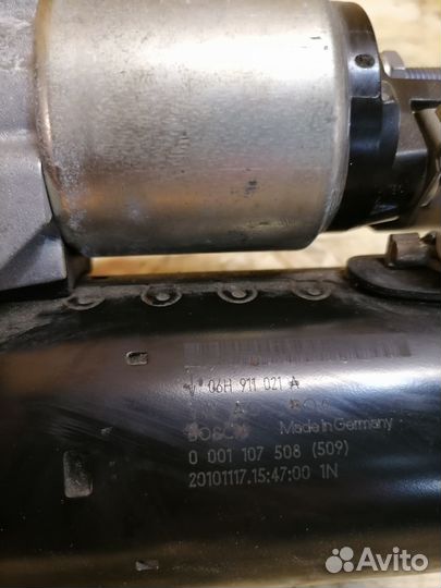 Стартер Audi A4 B8 2.0T CDN