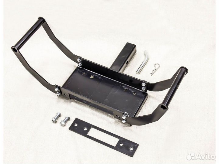 Площадка съёмная с ручками под лебедку