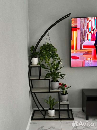 Цветочница в стиле лофт