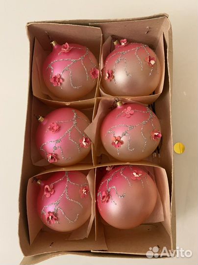 Ёлочные игрушки СССР набор