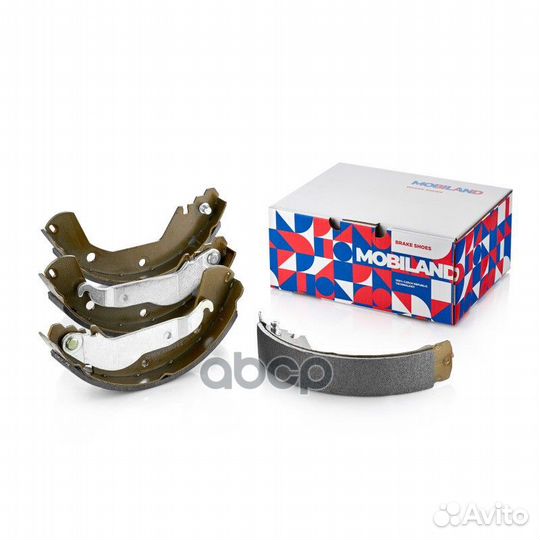 431202980 колодки барабанные задние Daewoo Kal