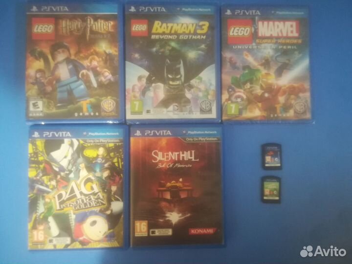 Игра картридж для приставки ps vita новая б/у