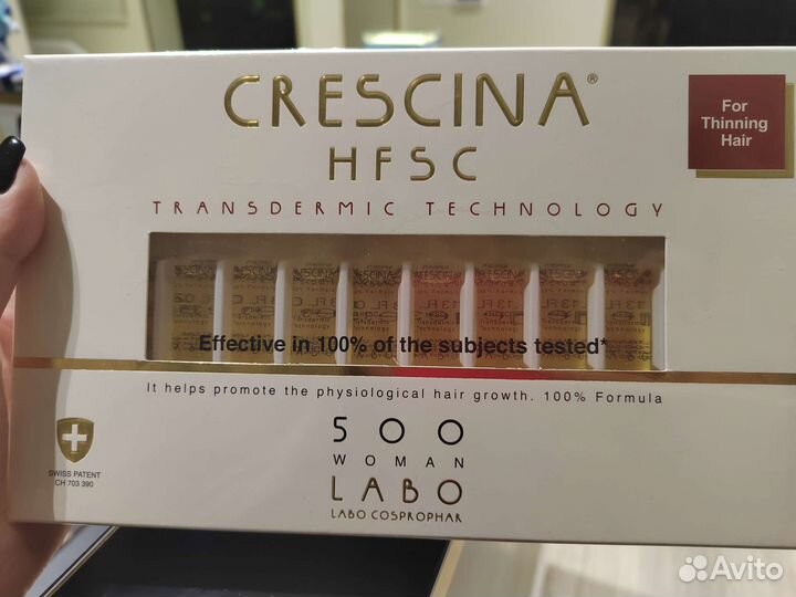 Ампулы для роста волос