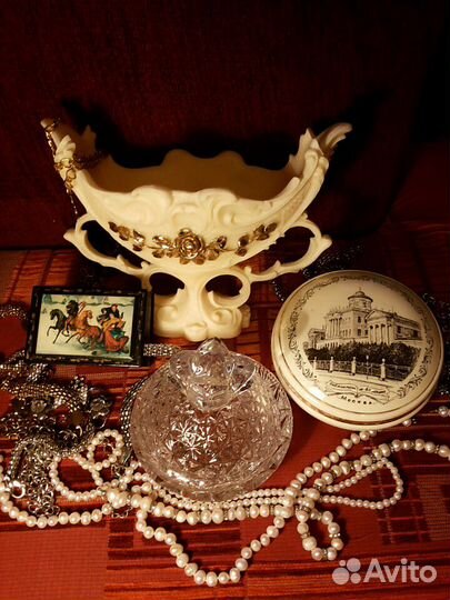 Ваза, шкатулки винтаж СССР