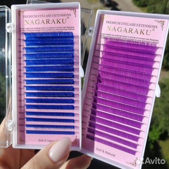 Ресницы nagaraku / клей lovely