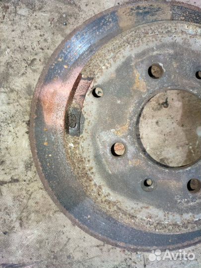 Диск тормозной задний левый Peugeot 406 8B XU7JP4