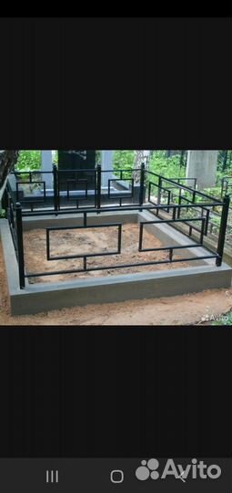 Изготовление оградок