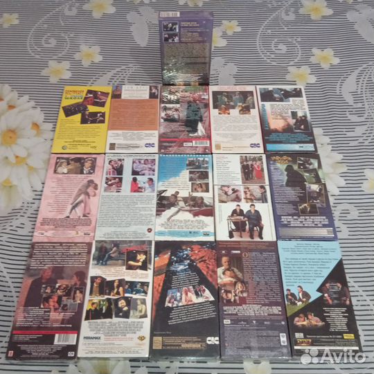 Видеокассеты VHS новые запечатанные