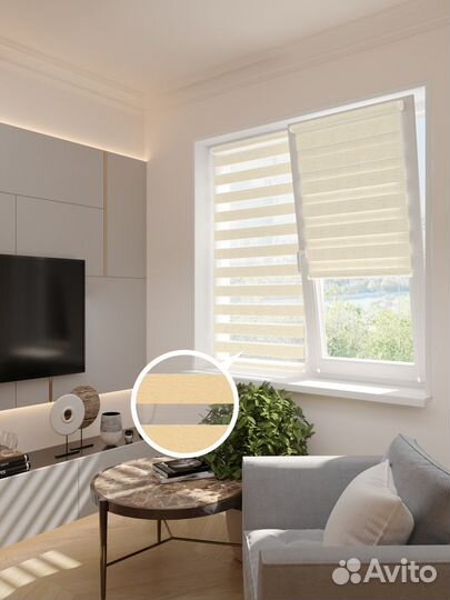 Рулонные шторы Коричневые RAL8014