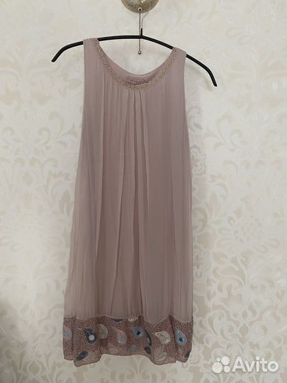 Шелковое платье