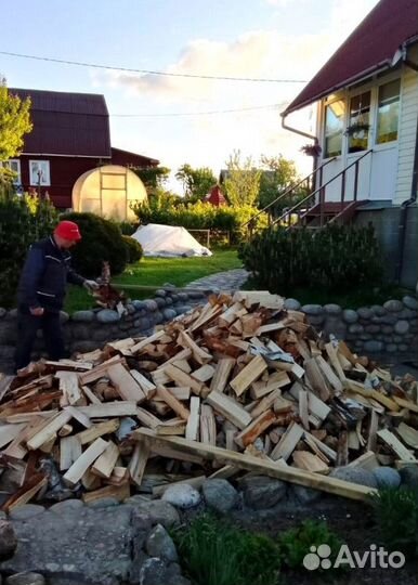 Дрова колотые Осиновые любого объема