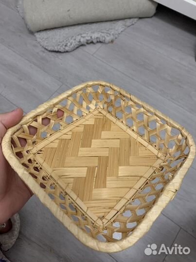 Корзина плетеная