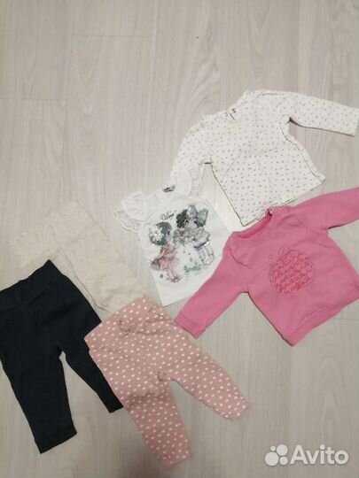 Детские вещи пакетом для девочек 68