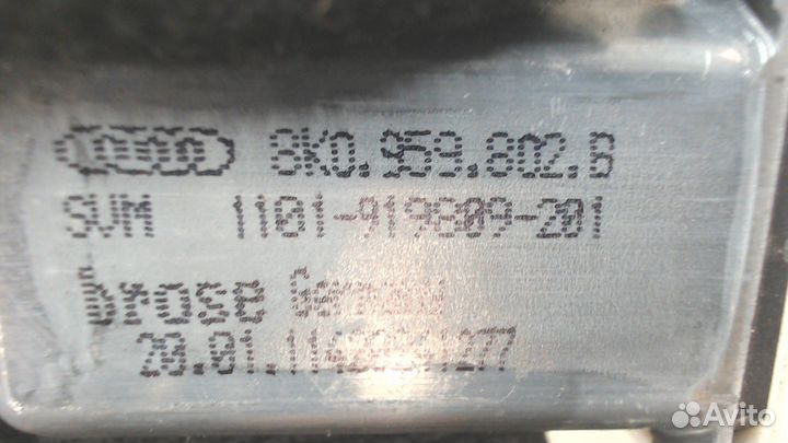 Стеклоподъемник электрический Audi A8 (D4), 2011