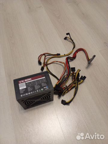 Блок питания для пк Aerocool vx 800 купить в Санкт-Петербурге ...