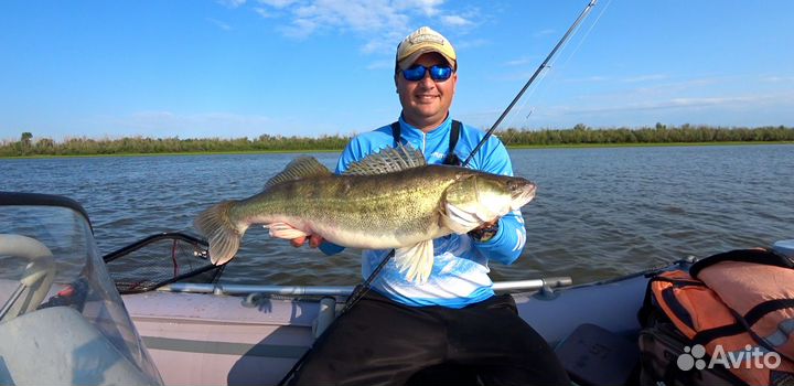 Рыбалка с гидом в Астрахани