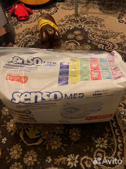 Памперсы для взрослых размер М