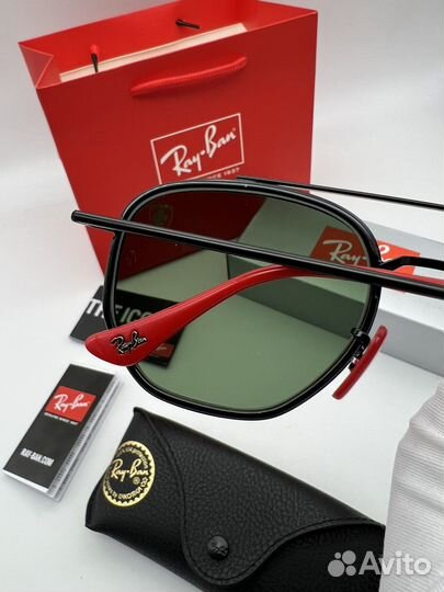 Очки ray ban ferrari rb3748M