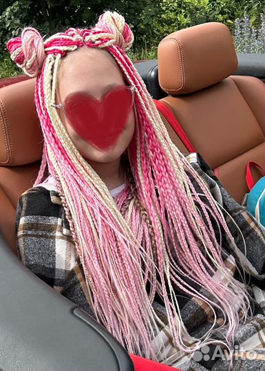 Афрокосы комплект готовый