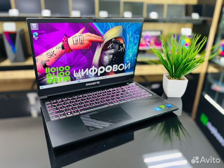 Игровой ноутбук Core i5-12/RTX 4050 6Gb/SSD 512Gb