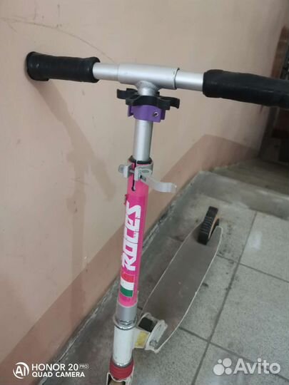 Самокат детский двухколесный бу