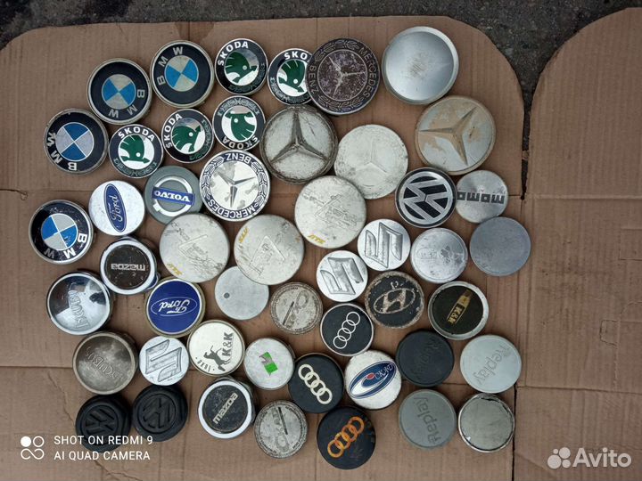 Колпачки на литые диски