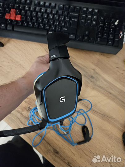 Наушники logitech g 430