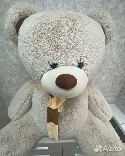 Большой плюшевый медведь 2 метра