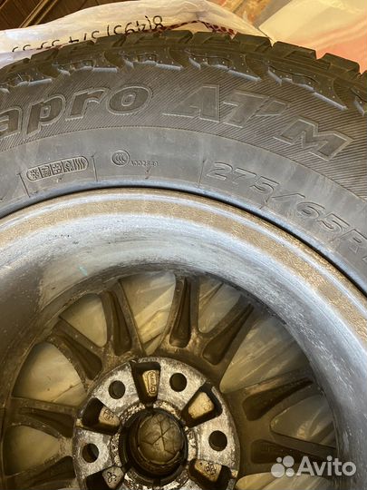Колеса на Паджеро спорт 2 275/65r17