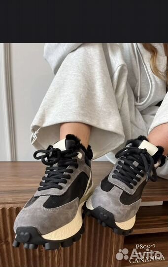 Кроссовки зимние женские