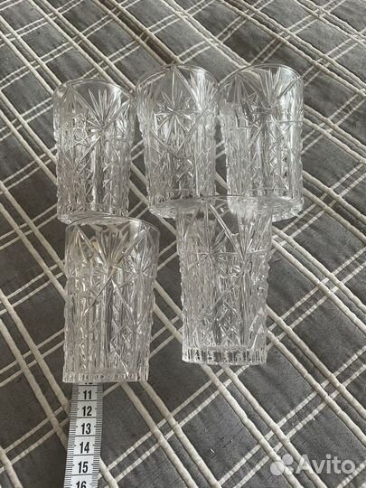 Стаканы хрусталь на 150 мл