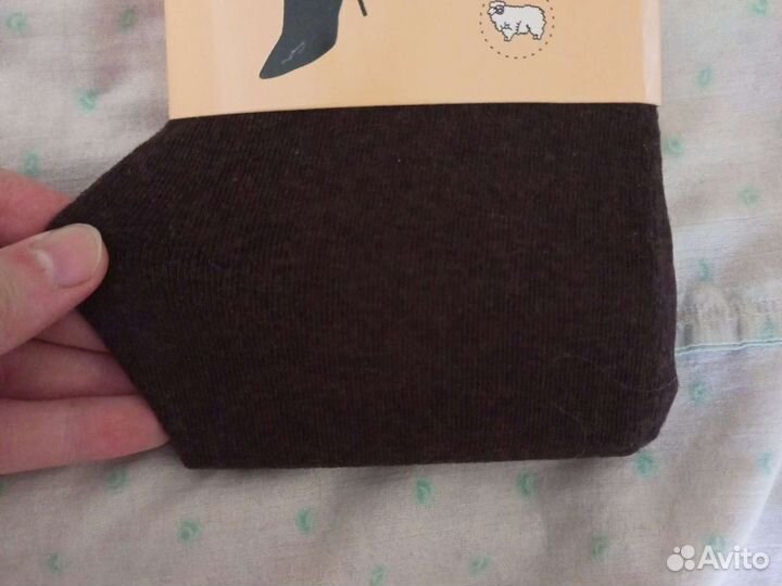 Колготки новые женские теплые 48-54 коричневые