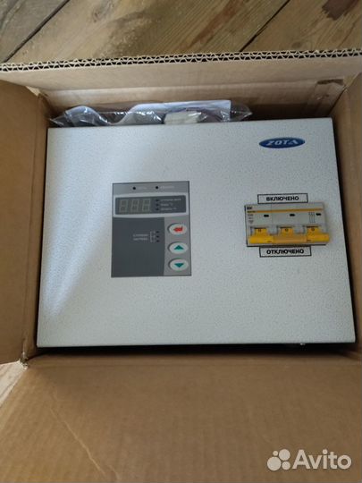 Электронный блок управления котлом Зота 380В