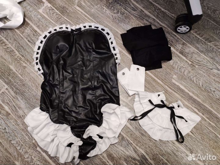 Аниме косплей горничная рам рем