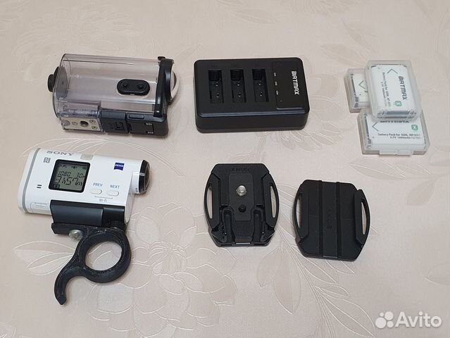 Экшн-камера Sony HDR-AS200V, 12.8мп, 1920x1080