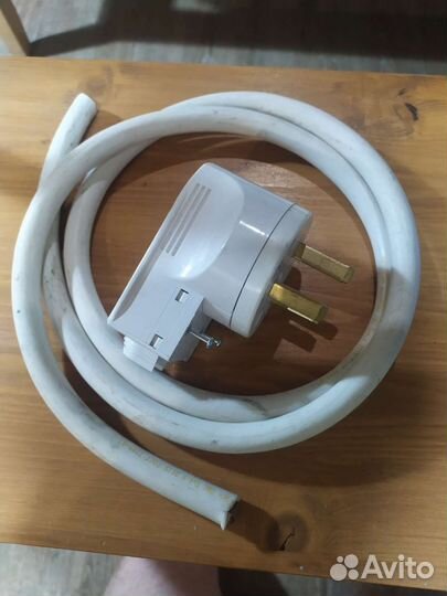 Вилка и провод для электроплиты