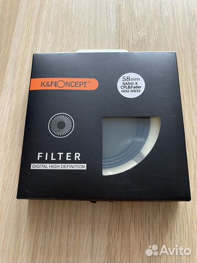 ND фильтр K&F concept ND2 - ND32