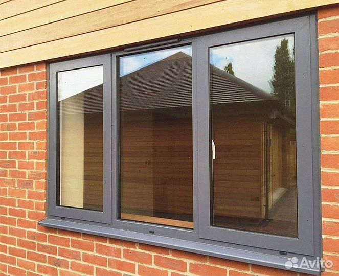 Окна алюминиевые в любое помещение