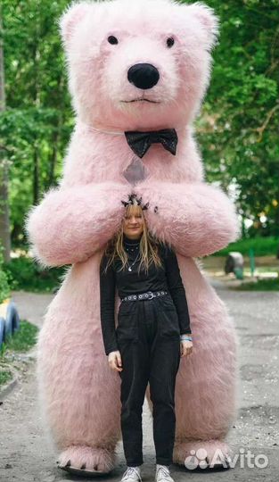 Белый медведь поздравит Ростовые куклы Голубой лис